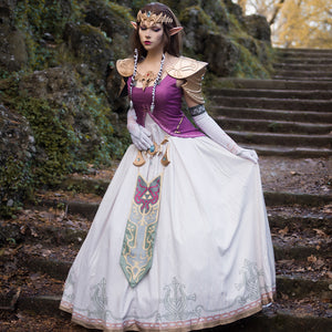 The Legend of Zelda: Twilight Princess Zelda Cosplay Costumes Dress mp005257