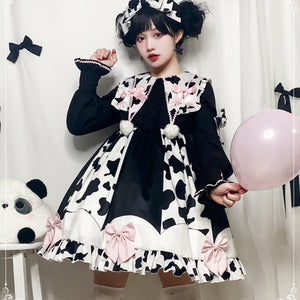 Sweet and Lovely Lolita Long Sleeve Dress