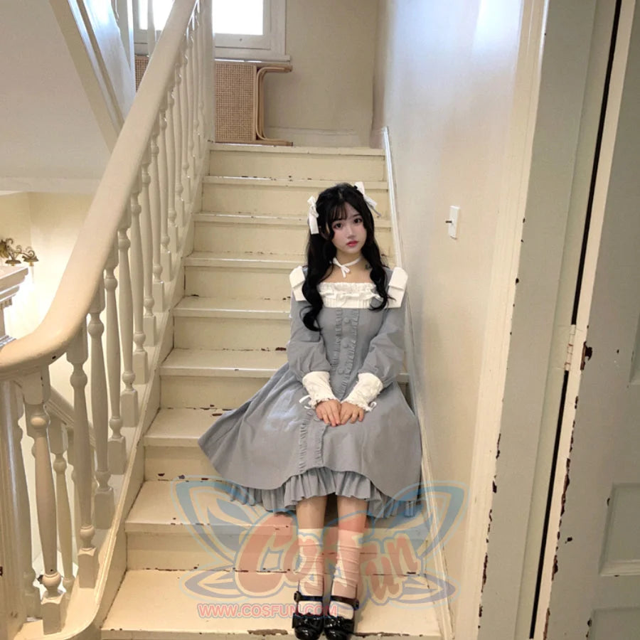 Lovely Elegant Lolita Large Size Slim Dress