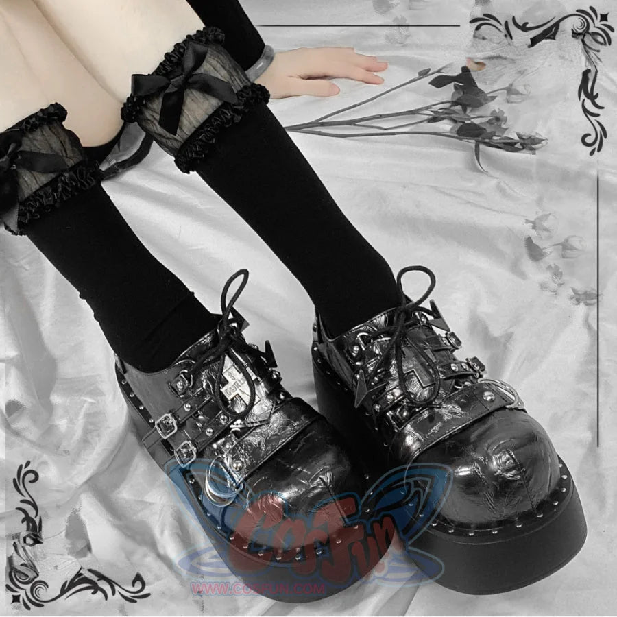 Original Spice Girl Punk Lolita Thick Soled Shoes - cosfun