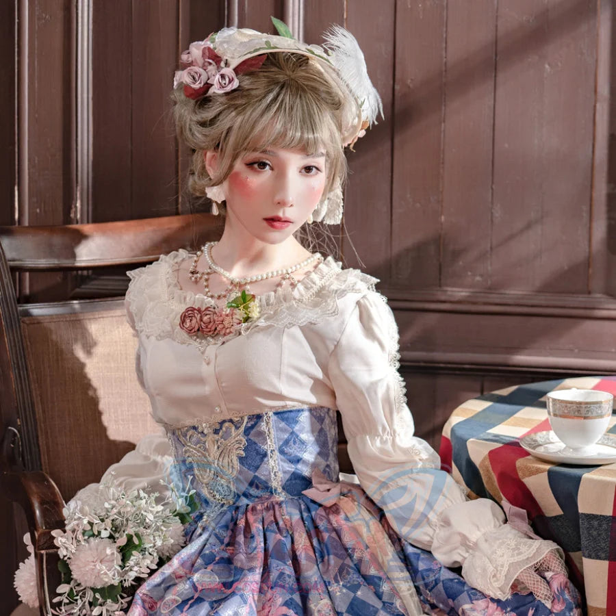 Elizabeth Elegant and Vintage Lolita Long Sleeve Shirt