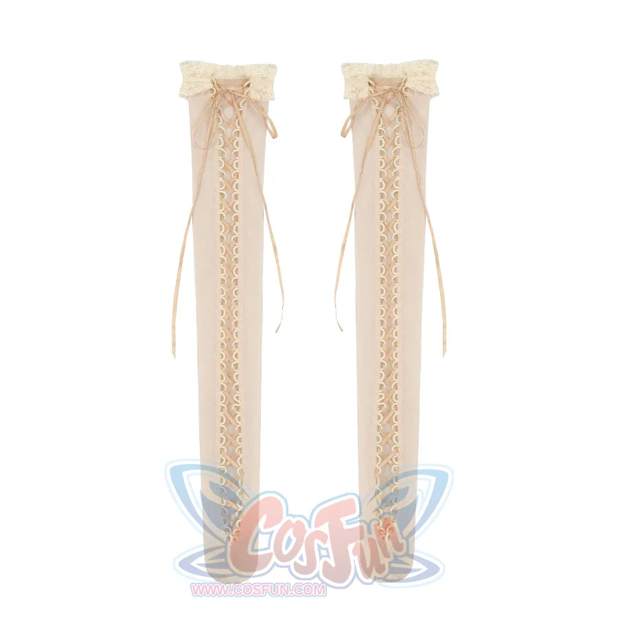 Rococo Duchess Vintage Heart Lace Bow Mini Skirt