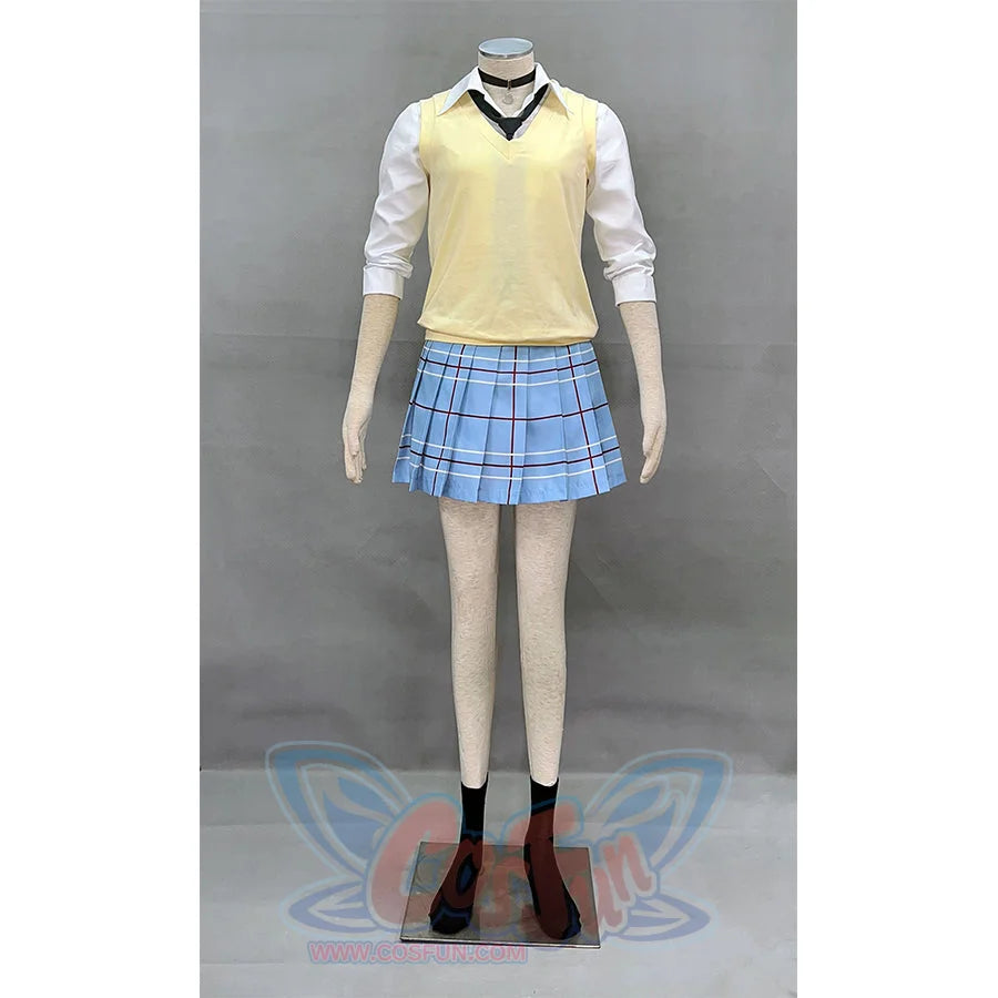 My Dress-Up Darling Kitagawa Marin Uniform And Vest Cosplay Costume C01104 Xs / Women Costumes