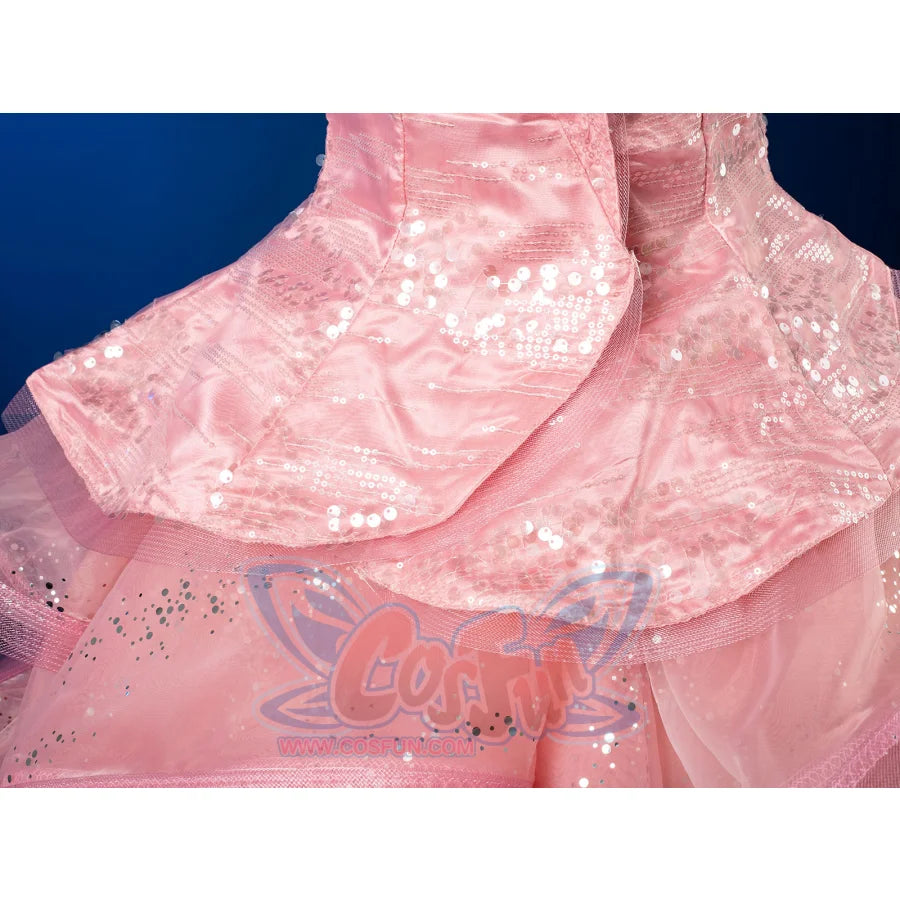Formal Dress Cosplay Costume Dreamy Pink Strapless Ball Gown FY0144 Costumes