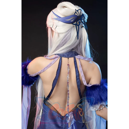 Genshin Impact Ningguang Orchid’s Evening Gown Cosplay Costume C00976 Costumes