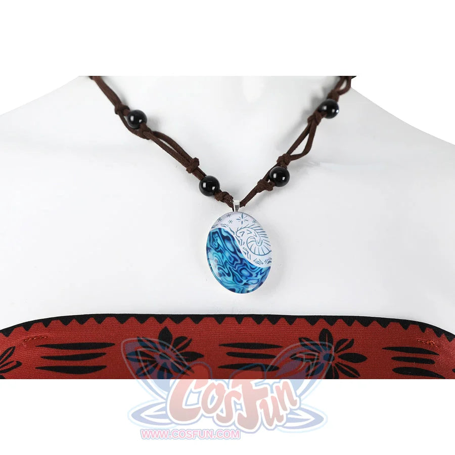 Moana Cosplay Costume Polynesian Princess Adventure Outfit N09954