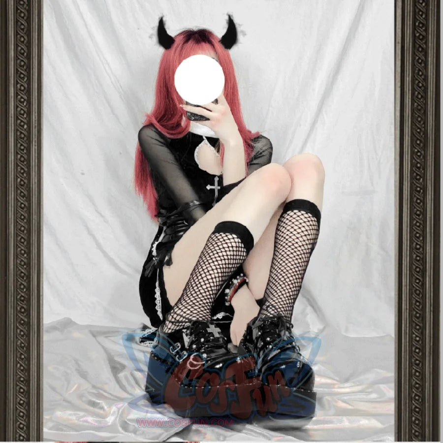 Original Spice Girl Punk Lolita Thick Soled Shoes - cosfun