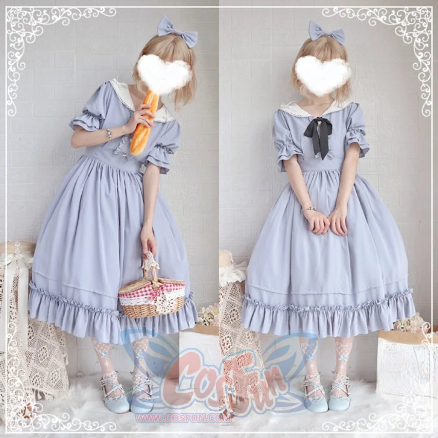 Elegant and Vintage Lolita Slim Dress