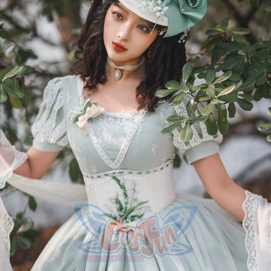 Lily of The Valley Elegant Lolita Corset
