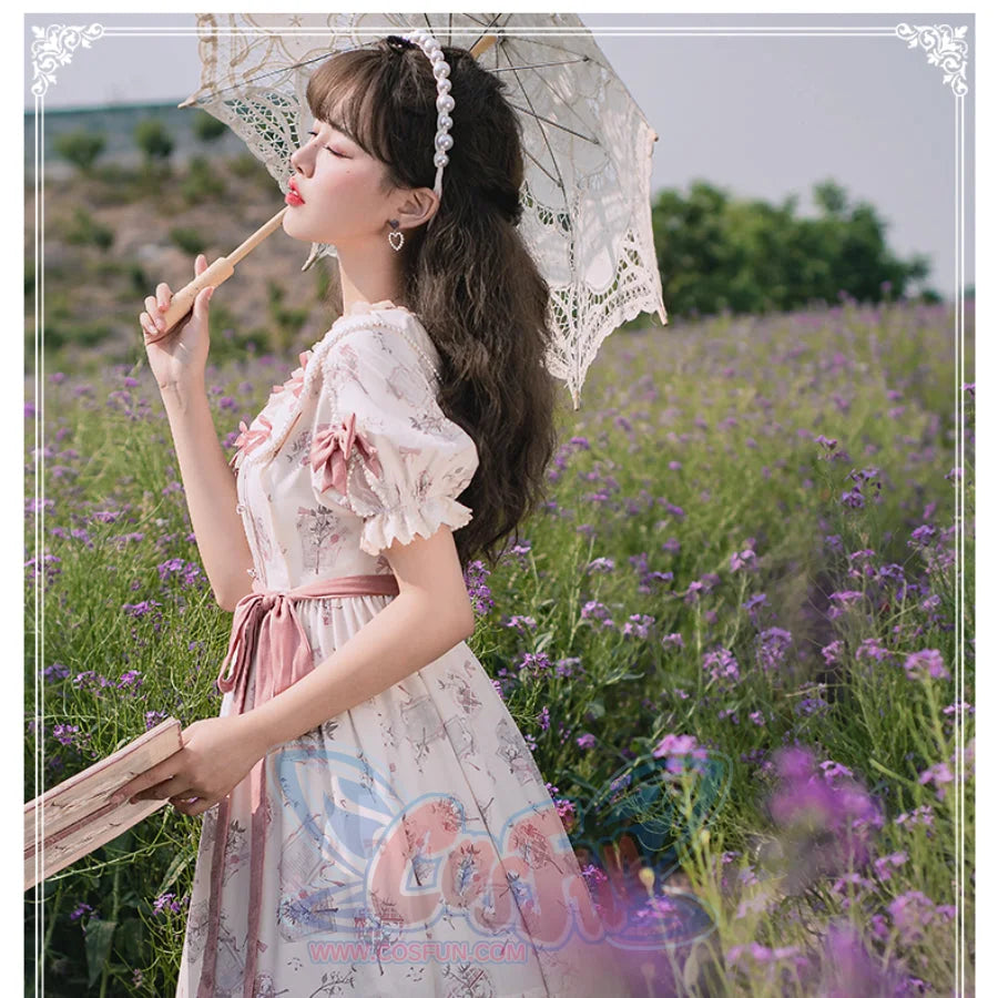 Summer Daily Elegant Short-sleeved Dress