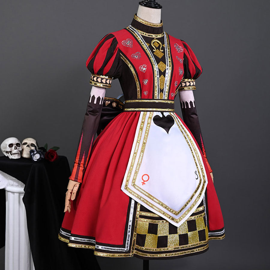 Alice: Madness Returns Alice Cosplay Costume Royal Suit N09745