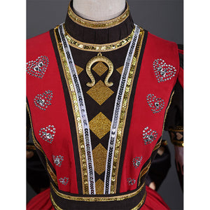 Alice: Madness Returns Alice Cosplay Costume Royal Suit N09745