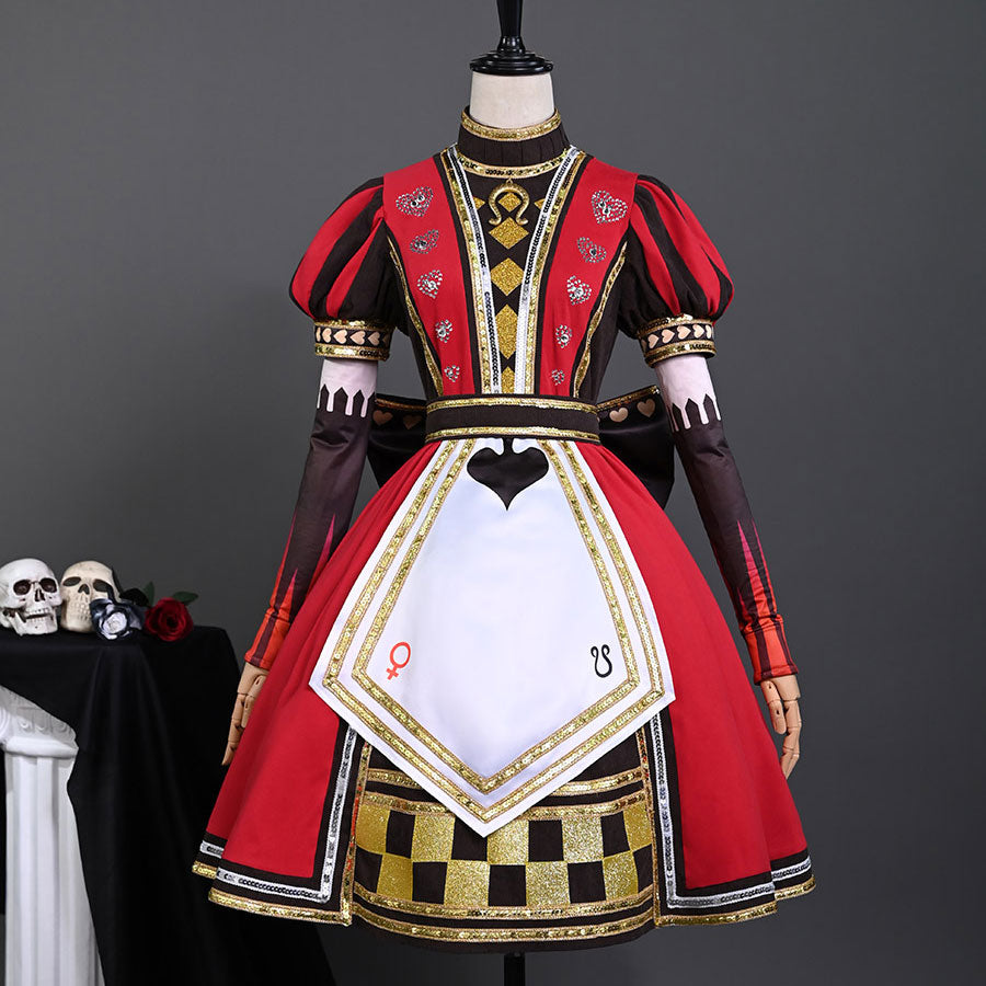 Alice: Madness Returns Alice Cosplay Costume Royal Suit N09745