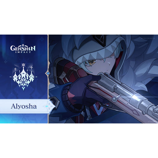 【POLL】$5 Deposit = 12% OFF Coupon Genshin Impact Snezhnaya Alyosha Cosplay Costume