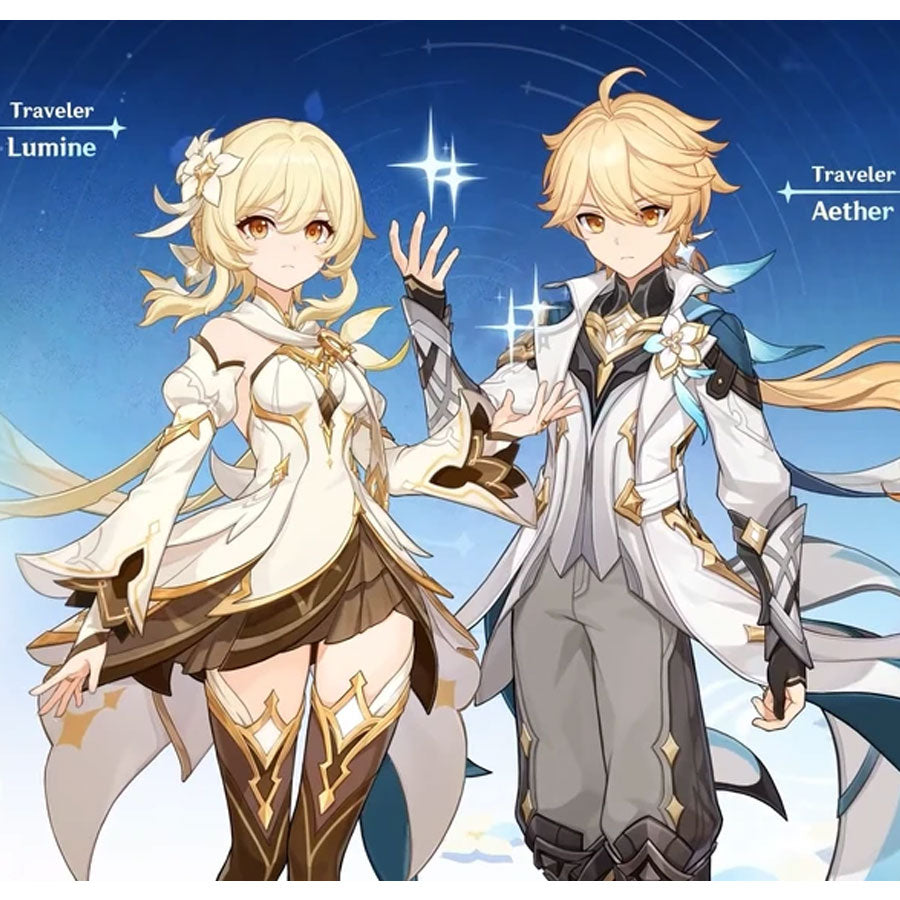 【POLL】$3 Deposit = $10 Coupon Deposit Genshin Impact Traveler Cosplay Costume