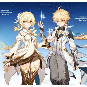 【POLL】$3 Deposit = $10 Coupon Deposit Genshin Impact Traveler Cosplay Costume
