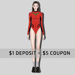 【CONFIRMATION】Deposit Anime Game Girl Cosplay Costume Derivative Bodysuit Swimsuit