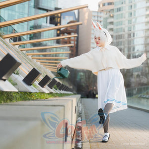 BEASTARS Haru Cosplay Wig White rabbit Cosplay Bob Hair N00141