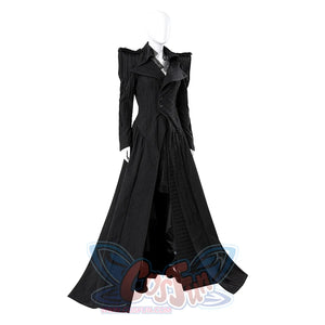 Elphaba cosplay costume complete set arranged to show all included pieces and components