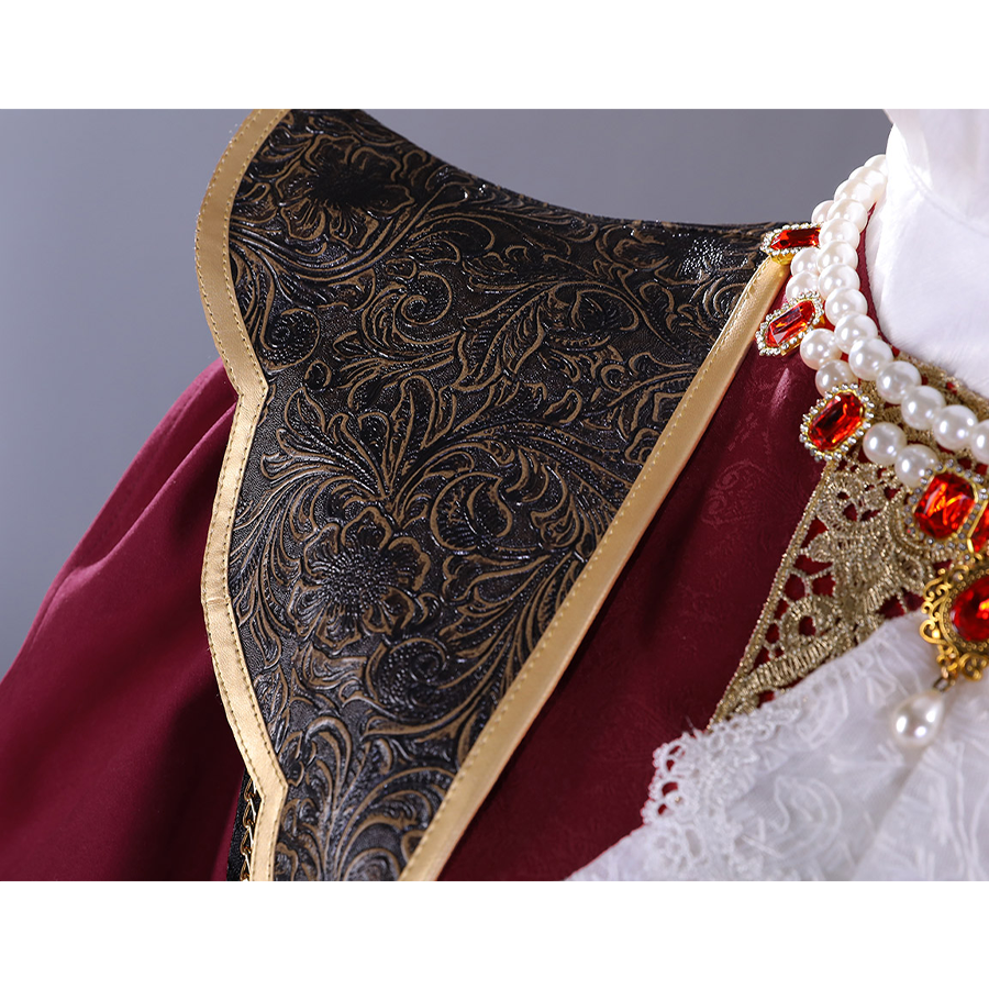 Bloodborne Cainhurst Knight Cosplay Costume N09783