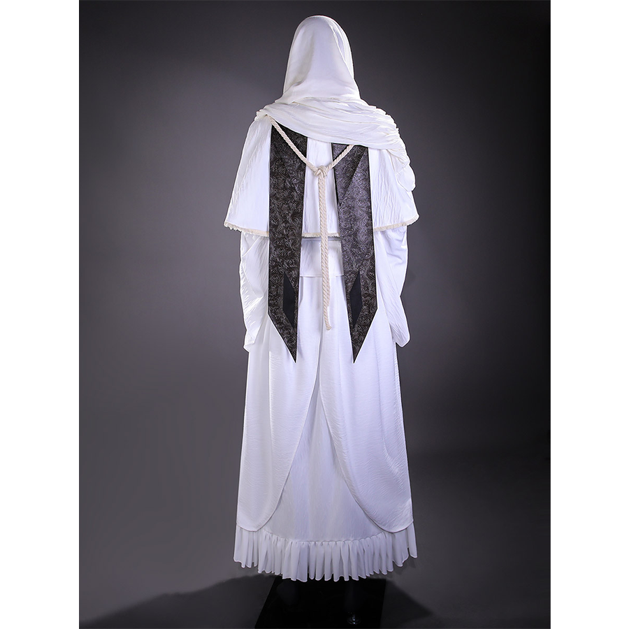 Bloodborne Losefka Cosplay Costume White Church Set N09785
