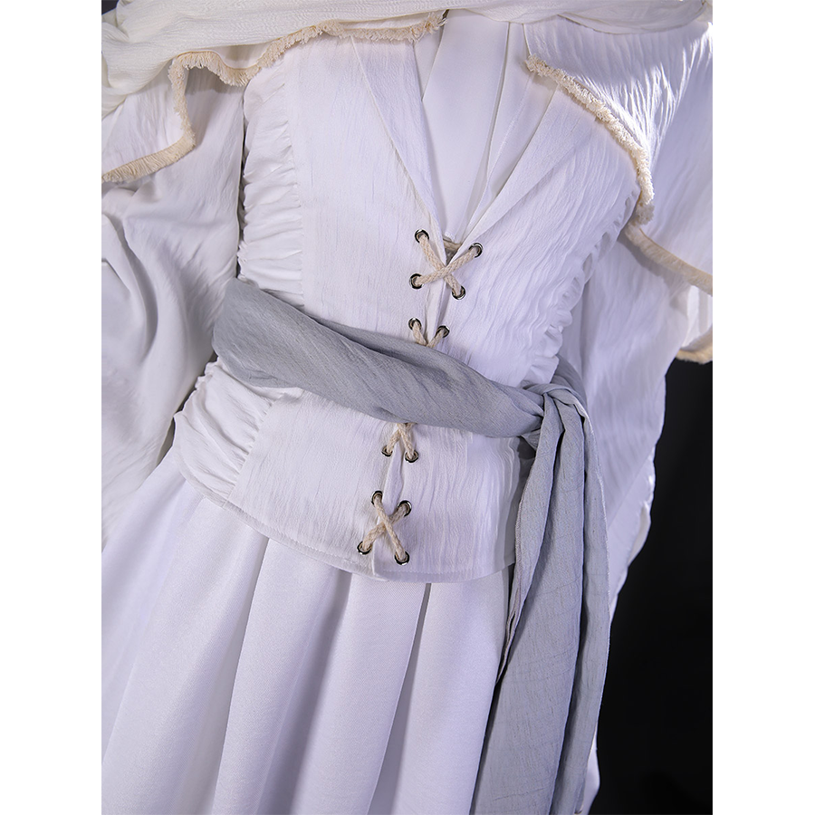 Bloodborne Losefka Cosplay Costume White Church Set N09785
