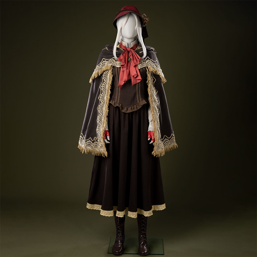 Bloodborne The Doll Cosplay Costume Cotton-linen Version BST0247