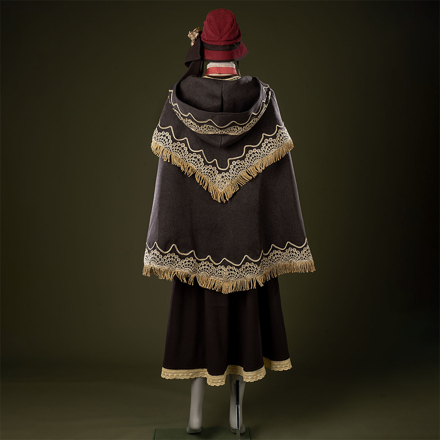 Bloodborne The Doll Cosplay Costume Cotton-linen Version BST0247
