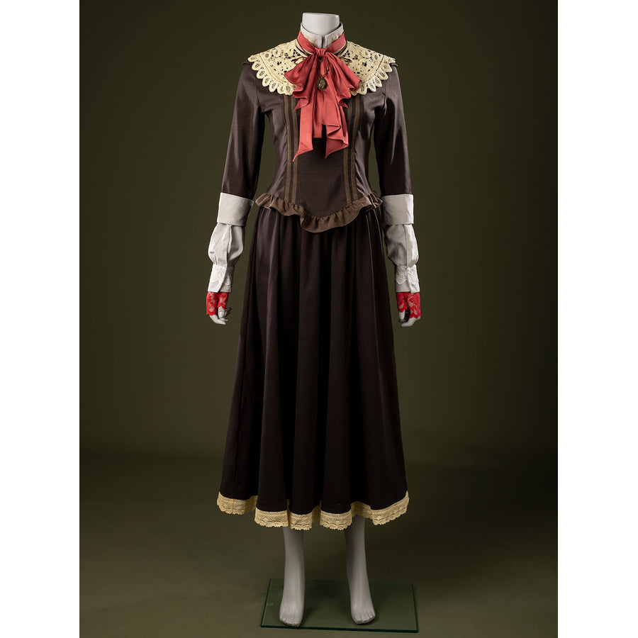 Bloodborne The Doll Cosplay Costume view 6