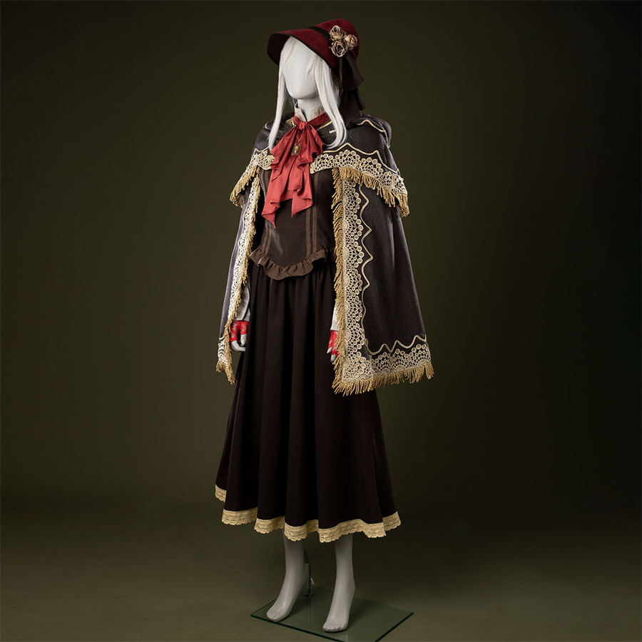 Bloodborne The Doll Cosplay Costume Cotton-linen Version BST0247