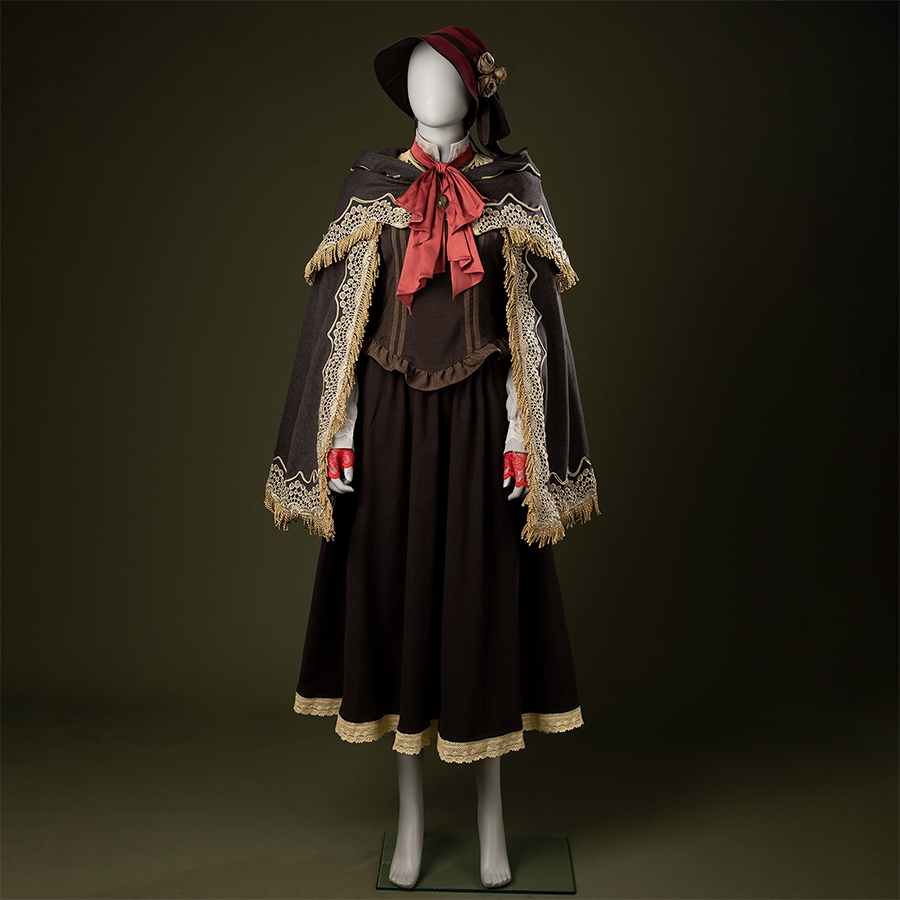 Bloodborne The Doll Cosplay Costume Cotton-linen Version BST0247