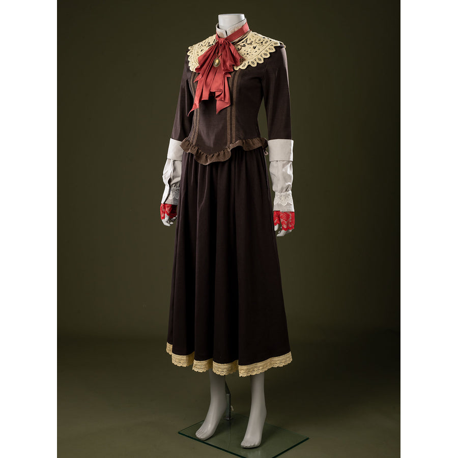 Bloodborne The Doll Cosplay Costume view 7
