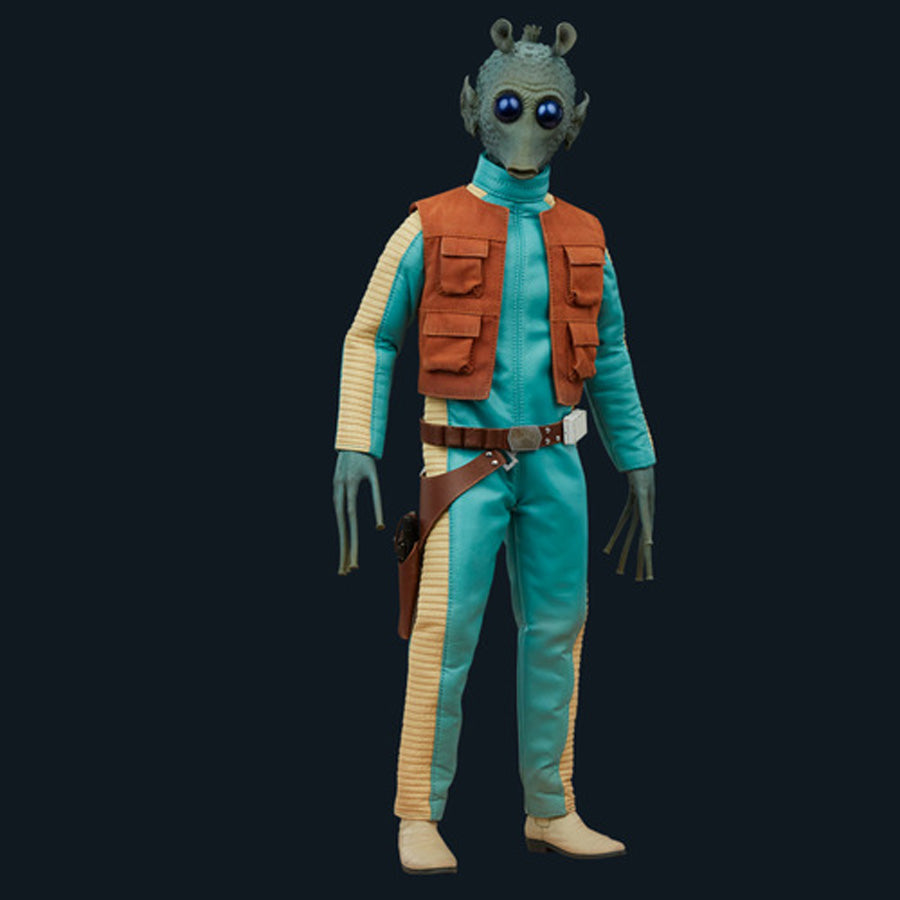 【CONFIRMATION】$3 Deposit = $10 Coupon A New Hope Greedo Cosplay Costume BST0228