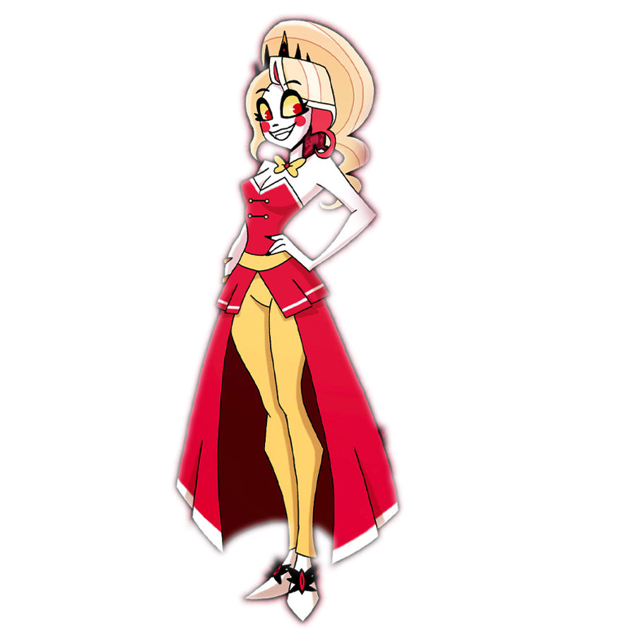 【CONFIRMATION】$3 Deposit = $10 Coupon Hazbin Hotel Charlie Morningstar Cosplay Costume BST0244