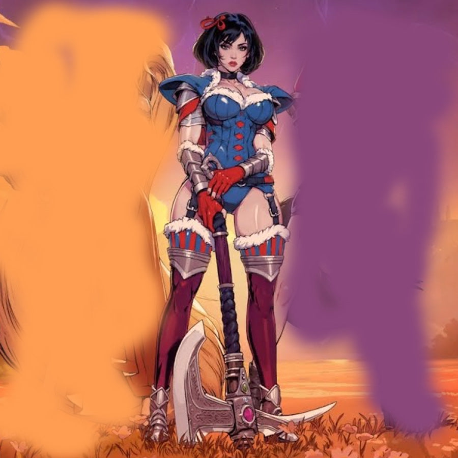 【CONFIRMATION】$3 Deposit = $10 Coupon Swords & Slippers Snow White Cosplay Costume BST0246