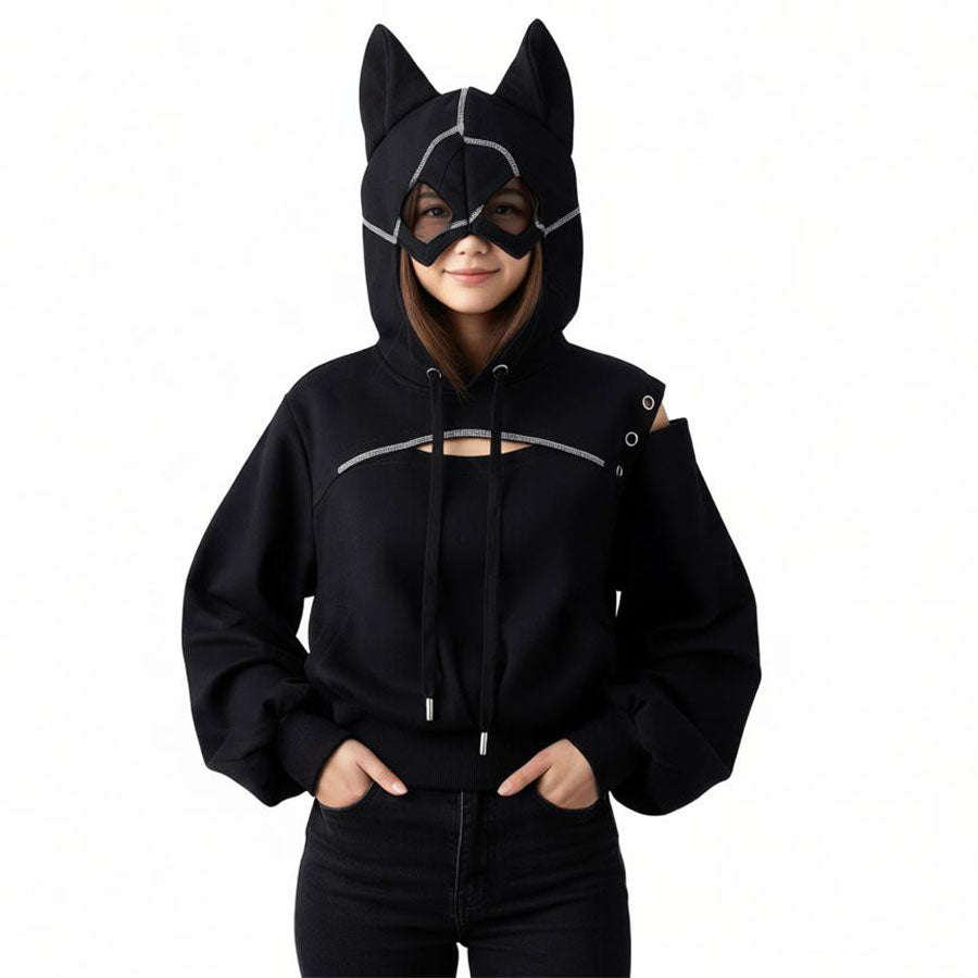 【READY TO SHIP】COSFUN Original Cat Cosplay Full Zip Hoodie FAN0020