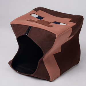 COSFUN Original Cosplay Steve Headgear, zipper at the bottom, easy to put on and take off