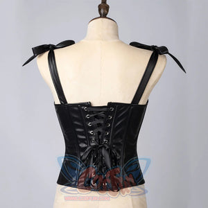 【CLEARANCE】COSFUN Original Retro Vintage Medieval Black Corset Vest FAN0021
