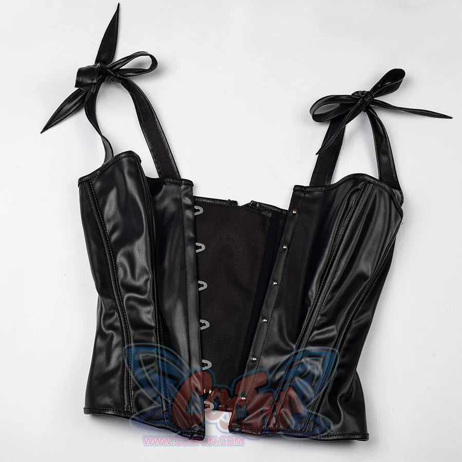 【CLEARANCE】COSFUN Original Retro Vintage Medieval Black Corset Vest FAN0021