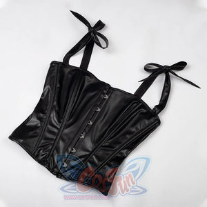 【CLEARANCE】COSFUN Original Retro Vintage Medieval Black Corset Vest FAN0021