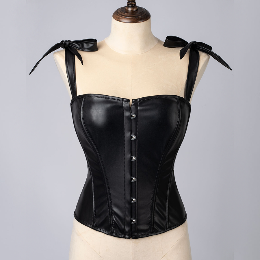 【READY TO SHIP】COSFUN Original Retro Vintage Medieval Black Corset Vest FAN0021