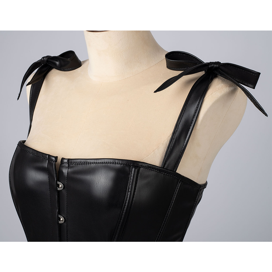 【READY TO SHIP】COSFUN Original Retro Vintage Medieval Black Corset Vest FAN0021