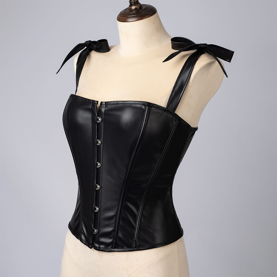 【READY TO SHIP】COSFUN Original Retro Vintage Medieval Black Corset Vest FAN0021