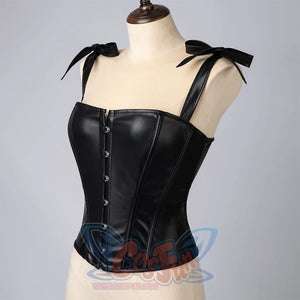 【CLEARANCE】COSFUN Original Retro Vintage Medieval Black Corset Vest FAN0021