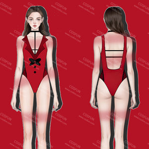 【CONFIRMATION】$3 Deposit = $10 Coupon Hazbin Hotel Vaggie Cosplay Derivative Swimsuit
