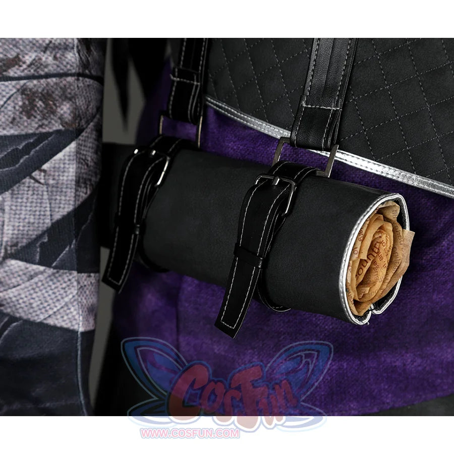 Clair Obscur: Expedition 33 Verso Cosplay Costume, bucket bag, rich in detail.