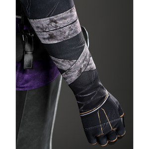 Clair Obscur: Expedition 33 Verso Cosplay Costume Gloves, bandage Print design.