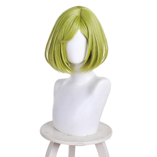 Witch Hat Atelier Coco Cosplay Wig Short Green Hair N09985