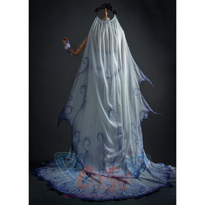 【READY】Corpse Bride Emily Cosplay Costume Halloween Dress N08774 Costumes