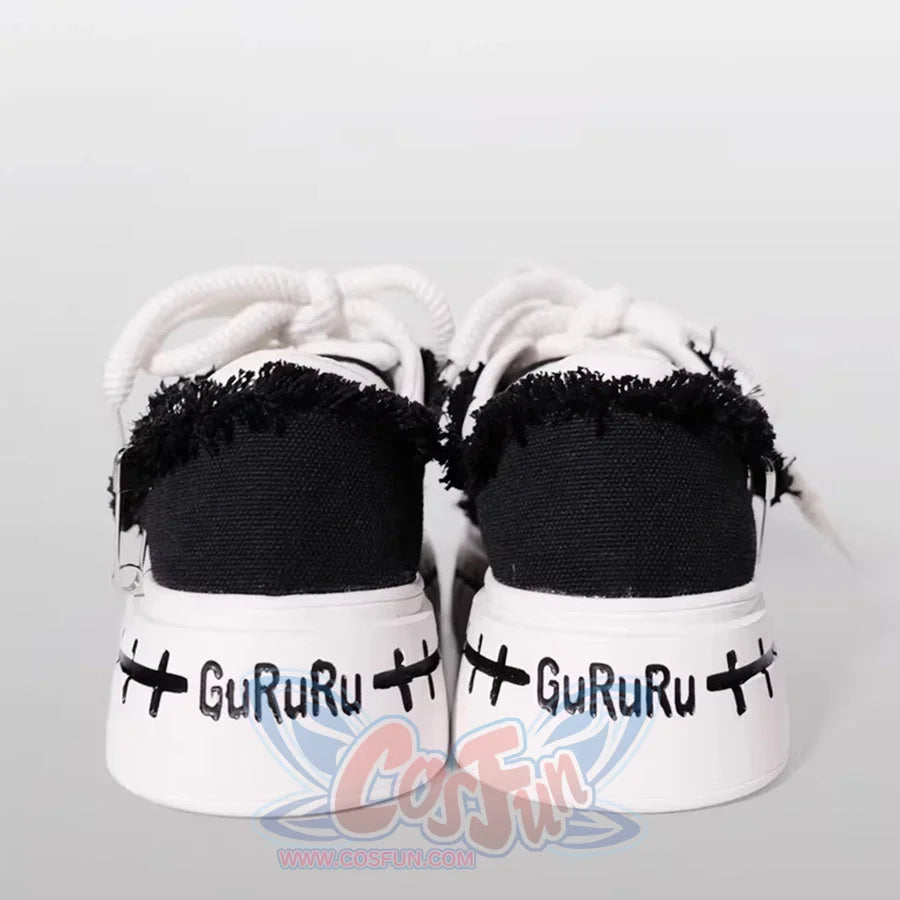 Cute Ghost Harajuku Platform  Japanese Subculture Girls Canvas Shoes